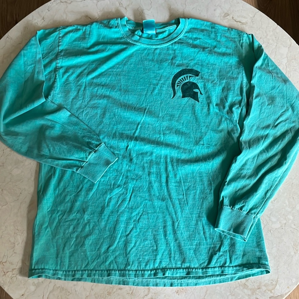 Michigan State University long sleeve Spartan shirt L women’s